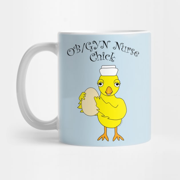 OB/GYN Nurse Chick by Barthol Graphics